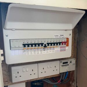 Updated electric consumer unit